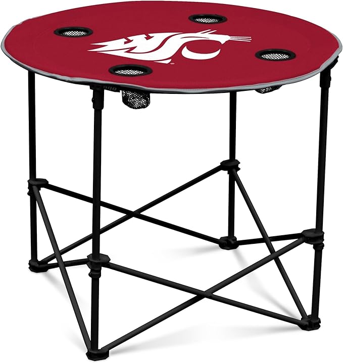 Logo Brands Officially Licensed NCAA Unisex Round Table One Size Team Color