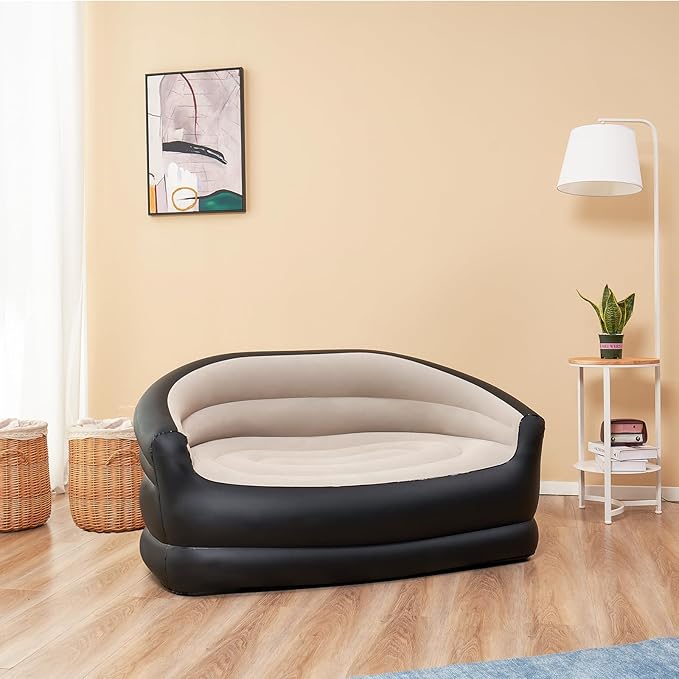 RAPTAVIS Air Sofa Camping Inflatable Couch Blow Up Couches for Outdoor &amp Living Room