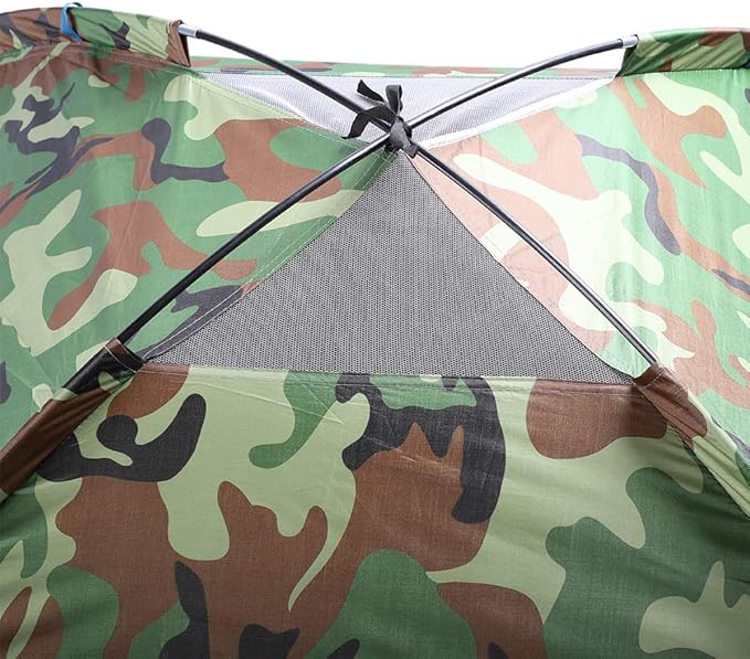 Outvita Camping Tent 4 Person Dome Tents with Rainfly &amp Carrying Bag Waterproof Easy Setup Tent with Mesh Windows for Camping &amp Hiking