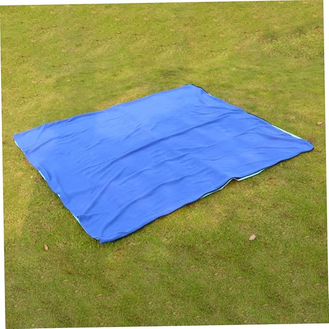 Hemoton Double-Sided Fleece Sleeping Bag Lightweight Portable Camping Blanket for Adults Wear-Resistant Travel Sleep Sack for Outdoor Adventures and Naptime