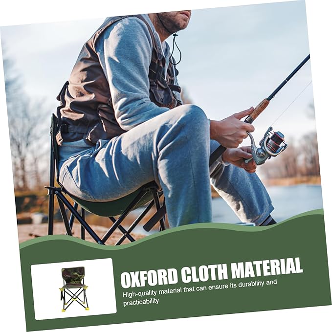 Fishing Chairs Folding Camping Portable Chair Oxford Easy to Carry Stylish