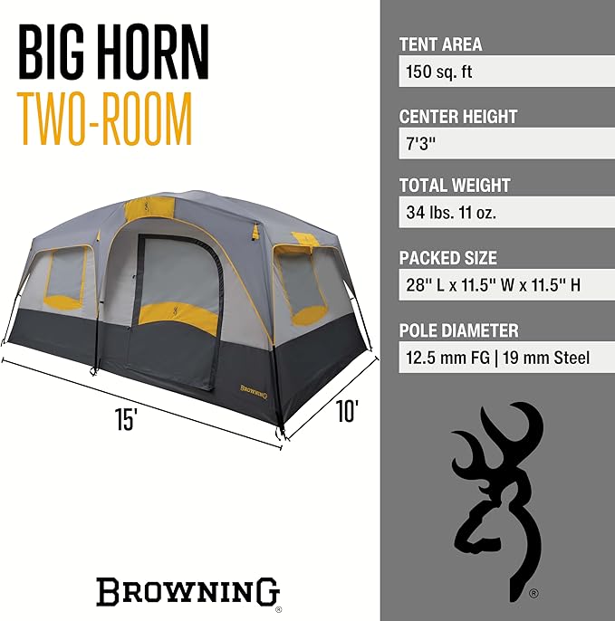 Browning tents Big Horn Tent - Updated