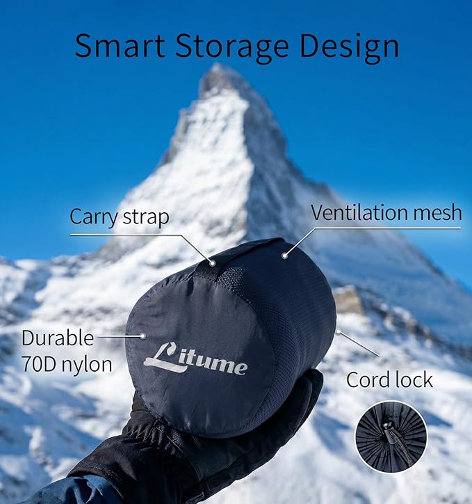 Litume Travel Camping Blanket Lightweight and Breathable 67 x 48 in Soft Airplane Flight Blanket for Travelers Foldable Sheet with Stuff Sack for Train Camp backapcking Office Home (E651 Grey)