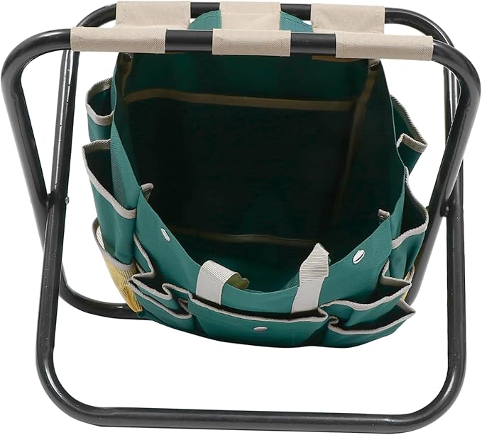 SUPVOX Folding Stool Bag Compact Folding Chair Outdoor Camping Oxford Fabric Portable