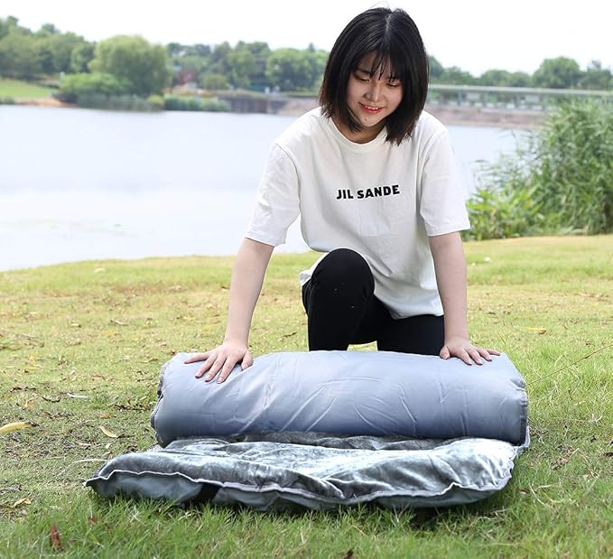 Sleeping Cot Pads (75 x 28) with Elastic Straps Portable for Outdoor &amp Hiking Cotton Soft Thick Camping Cot PadWaterproof