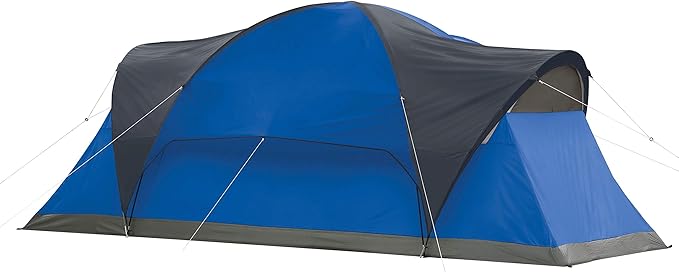 Coleman Montana Camping Tent 6/8 Person Family Tent with Included Rainfly Carry Bag and Spacious Interior Fits Multiple Queen Airbeds and Sets Up in 15 Minutes