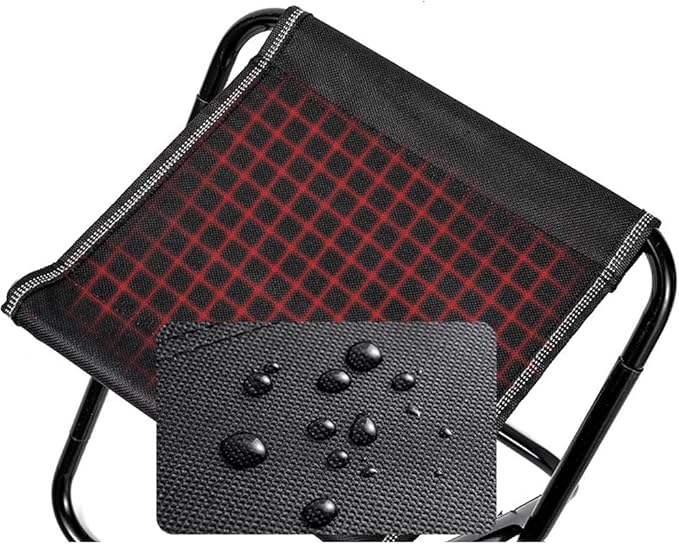 Portable mini Folding Stool Patio/Garden Furniture Seating Small Camping Stool can Support up to 150 pounds.