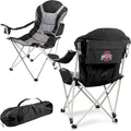 Picnic TIME NCAA Arkansas Razorbacks Reclining Camp Chair - Beach Chair for Adults - Sports Chair with Carry Bag