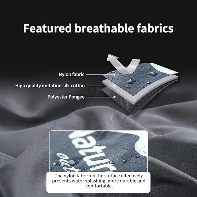 Naturehike Lightweight Compact Sleeping Bag 59℉/32℉ Envelope Ultralight Backpacking Sleeping Bag Portable Waterproof with Compression Sack for Cold&ampWarm Camping Traveling Hiking