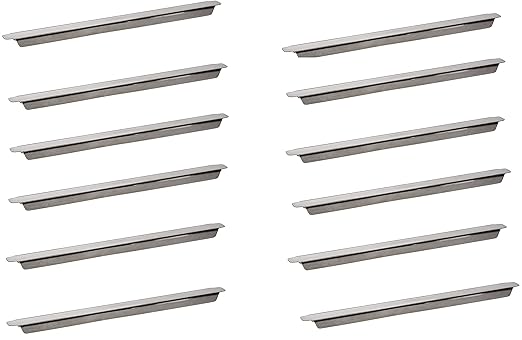 12 Pack Winco 12 inch Bain Marie Steam Table Adapter Bars