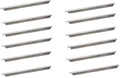 12 Pack Winco 12 inch Bain Marie Steam Table Adapter Bars