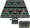 Seamless-polish-folk-art-pattern-with-flowers-vector-3586227 Waterproof Outdoor Picnic Blanket Sandproof Beach Mat for Camping Hiking Grass Travelling