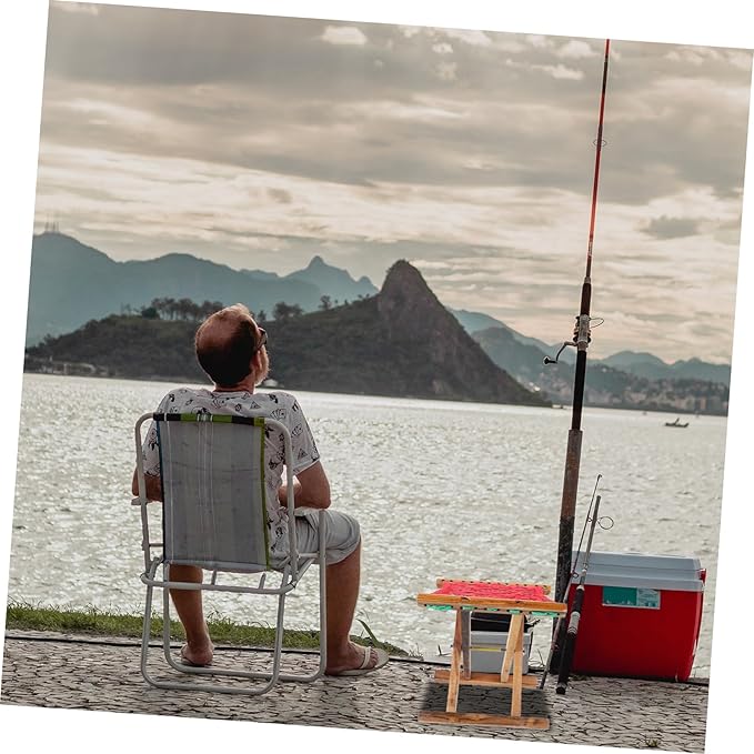 Outdoor Portable Folding Stool for Camping Fishing and Beach Lightweight Compact and Stable Design for and Use Anytime