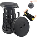 Upgraded Collapsible Stool – Easy to Carry retractable Stool - Lightweight telescoping stool for Camping &amp BBQ –Sturdy Portable Stool - Slip Resistant Telescopic Stool with Max Load Capacity 1000l