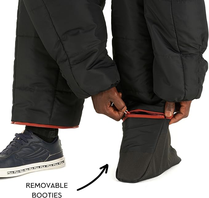 Selk'bag Lite Wearable Sleeping Bag - Outdoor and Indoor Sleeping Bags for Camping Hiking Travel and Backpacking w/ Stuff Sack - Lightweight Sleeping Bag Suit - Temp Rating 48-55 degrees F