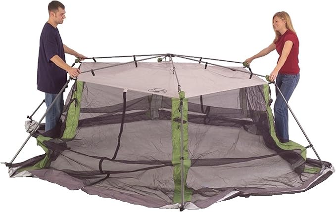 Coleman Skylodge Screened Canopy Tent with Instant Setup 10x10/15x13ft Portable Screen Shelter with 1-Minute Setup for Bug-Free Lounging Great for Picnic Yard Beach Park Camping &amp More