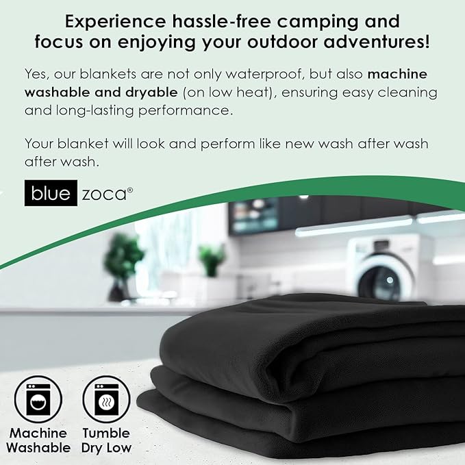 Waterproof Blanket | Machine Washable Dog Bed Cover | Waterproof Pet Blanket for Couch Bed &amp Car | Cat &amp Dog Blankets for Large Dogs Pets &amp Adults | Travel Size - 65x50in Black