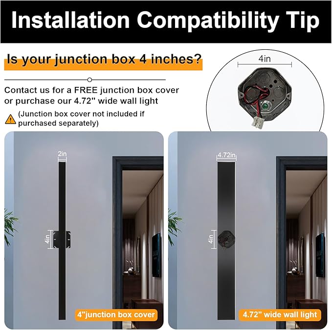Outdoor House Lights Fixture Wall Mount2pack 70.8inch Modern Long LED Black Outdoor Exterior Wall SconceDimmable Waterproof Linear Wall Light Outside Lighting for HousePorch