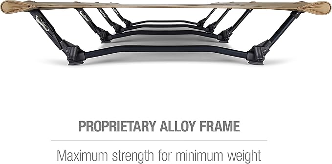 Helinox Cot Max Lightweight Compact Collapsible Portable Camping Cot Coyote Tan