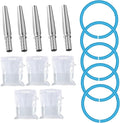 15PCS/Set Maple Syrup Tapping Kit Complete Leakproof Tree Tapping Kit Maple Syrup Taps with Bags Tubing &amp Brush for Family &amp Kids