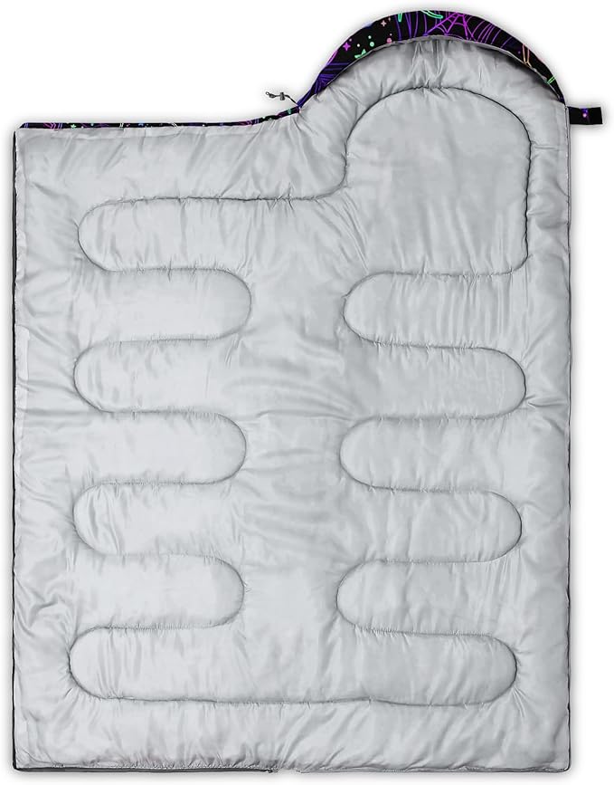 Axolotl Unicorn Sleeping Bag for Kids Boys Girls–Lightweight Warm Cold Weather Sleeping BagsWaterproof Portable Sleeping Bag with Compression Sack for Camping Backpacking Outdoor Indoor