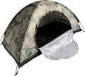 One Man Tent 1 Person Tent Waterproof Windproof UV-Resistant One Man with Mesh Ventilated Bug-Proof Backpacking Foldable Portable Camping for Traveling Beach Hiking