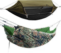 Camping Hammock Tent with Hammock Underquilt Lightweight Hanging Hammocks Tree Straps Portable for Hiking Backpacking
