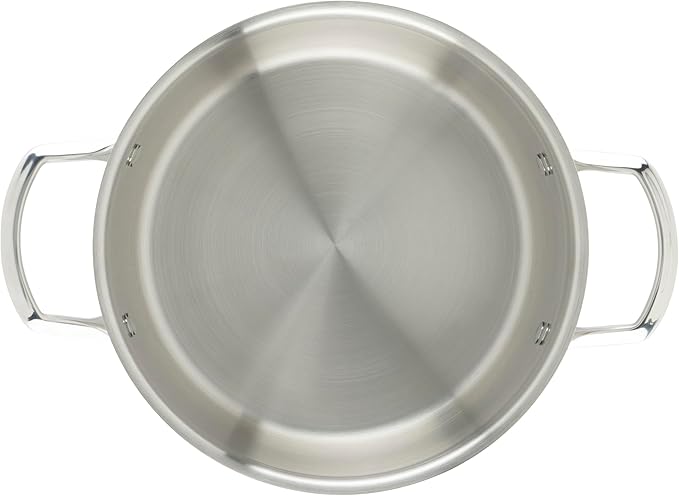 WINCO Tri-Ply Stock Pot Silver