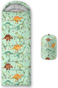 AILONEN Cartoon Camping Sleeping Bag for Boys Girls AdultsLightweight &amp Waterproof3 Season Warm &amp Cold WeatherPortablePrinted Sleeping BagTravelingCampingHiking