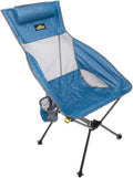 Cascade Mountain Tech - Cascade Ultralight High Back Camping Chair with Carry Bag for Outdoor Beach for Sports Events
