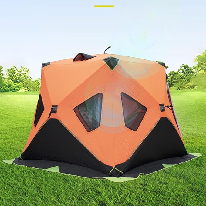 Winter Ice Fishing Tents Camping Tent Shelter Outdoor Warm Tents for Winter Fishing 3-4 Person Winter Fishing Tents