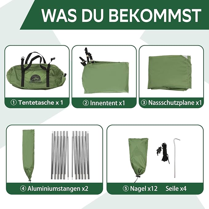 1/2 Person Backpacking Tent for Camping - Ultralight &amp Waterproof Outdoor Camping Tent Easy Set Up Compact Tent for 3 Season Lightweight Tents for Hiking by Underwood Aggregator