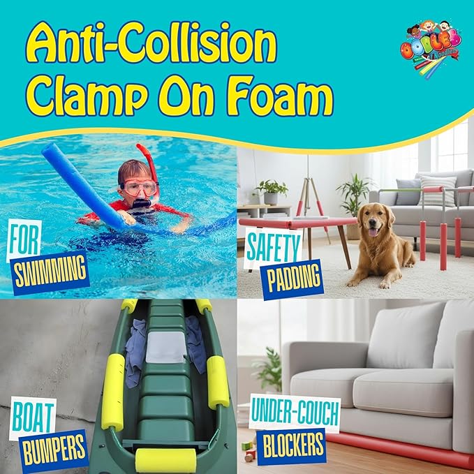 Honor Traders Jumbo Clamp Foam Protection - 2 Pack