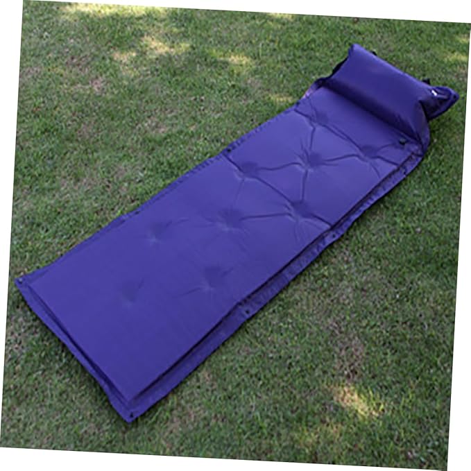 YARNOW Dampproof Inflatable Sleeping Mat Convenient Camping Pad for Travel Ergonomic Design for Optimal Comfort Portable Compact for Hiking Backpacking and Outdoor Activities