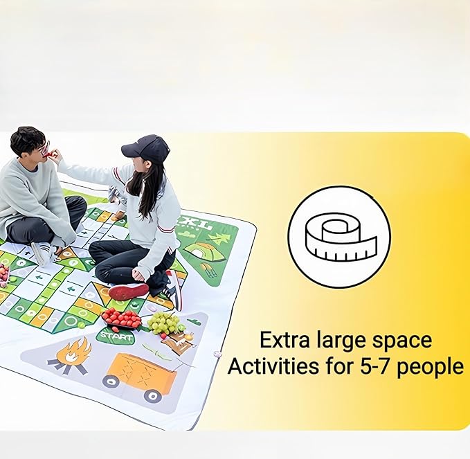 Picnic Mat Waterproof Picnic Blankets 200 * 200 Large Outdoor Picnic Blanket Foldable Machine Washable Outdoor Mat Suitable for Camping Traveling Park Beach Outdoor Activities