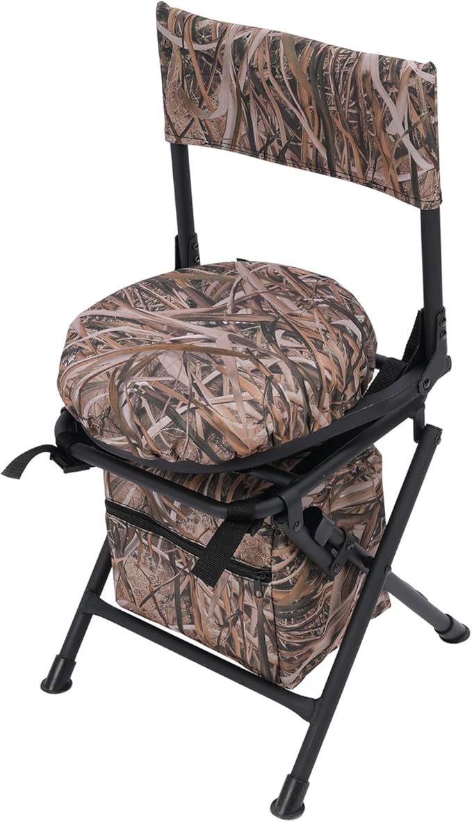 Lightweight Folding Chairs for Outside 360 Degree Camping Chair Portable Fishing Chair Foldable Compact Fishing Stool for Outdoor