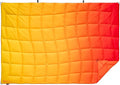 Versatile Packable Outdoor Camping Blanket Puffy Blanket Primaloft® Insulation Warm Durable Lightweight Waterproof Oversize Beach Stadium and More! 55x80 (Strawberry Lemonade)