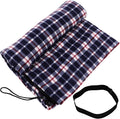 Kisangel Lightweight Adult Camping Liner Fleece Sleeping Sack for Outdoor Indoor Use Warm Portable Sleep Pad for Hiking Picnics Concerts and to Carry and Design