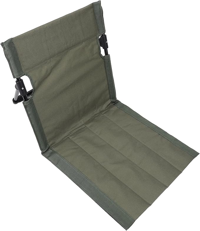 TOPINCN Camping Chair Portable Folding Recliner with Adjustable Backrest Lightweight Oxford Fabric for Outdoor Beach Camping Fishing (OD Green)