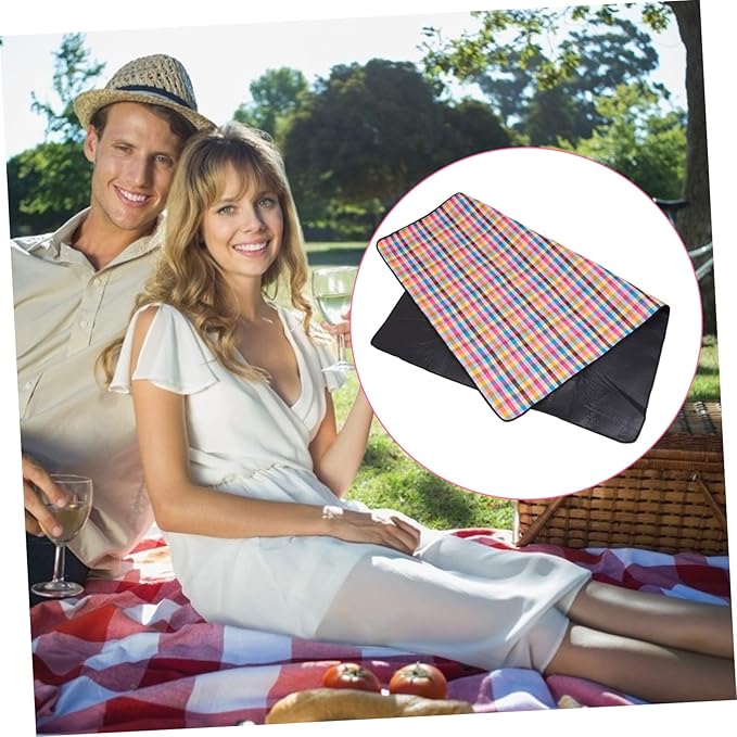 Thick Waterproof Camping Mat Large Picnic Rug Design for Outdoor Activities for Family Picnics Camping and Beach Use