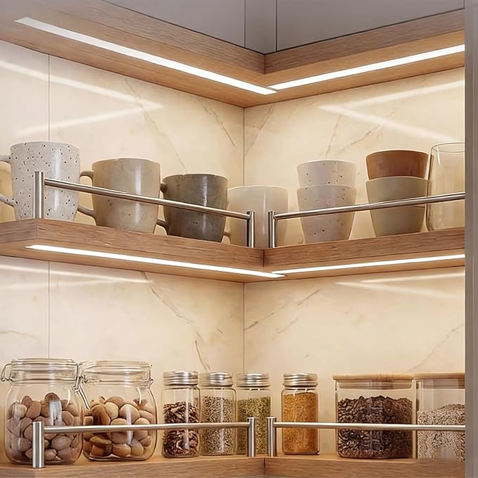 Shelf Stopper Bar Decorative Guard Rail 40 50 55 60 65 70 80 90 100 130 150 Cm Display Cabinet Shelves Guardrail Set Prevents Items From Falling(16 set65cm(2.1ft))