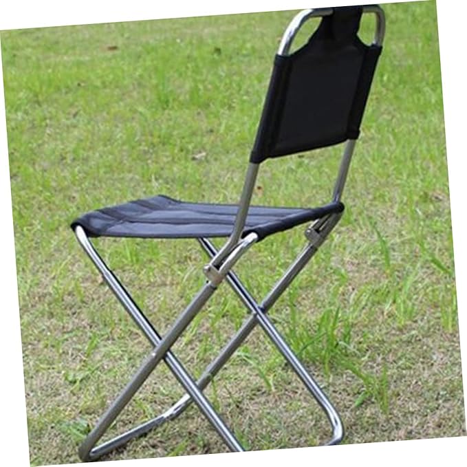HANABASS Lightweight Folding Stool for Outdoor Activities Convenient Fishing Chair Portable Camping Seat with Sturdy Design for Picnics Barbecues and Hiking