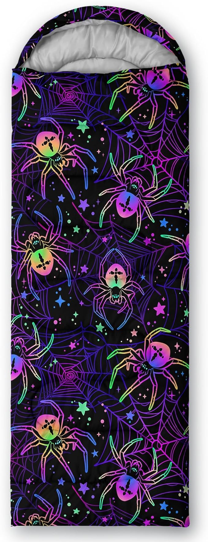 Axolotl Unicorn Sleeping Bag for Kids Boys Girls–Lightweight Warm Cold Weather Sleeping BagsWaterproof Portable Sleeping Bag with Compression Sack for Camping Backpacking Outdoor Indoor