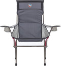 Big Agnes Big Six Armchair - Deluxe Comfort with Built-in Cup Holders | Tall Back Wide Seat | Packable &amp Quick Setup | Lightweight Backpacking &amp Camping Chair