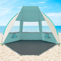 Gorich Portable Beach Tent for 3/4-5/6-7 Person with UPF 50+ UV Protection Lightweight &amp Foldable Sun Shelter with 5 Sand Bags Easy Setup Windproof Beach Umbrella Sun Shade