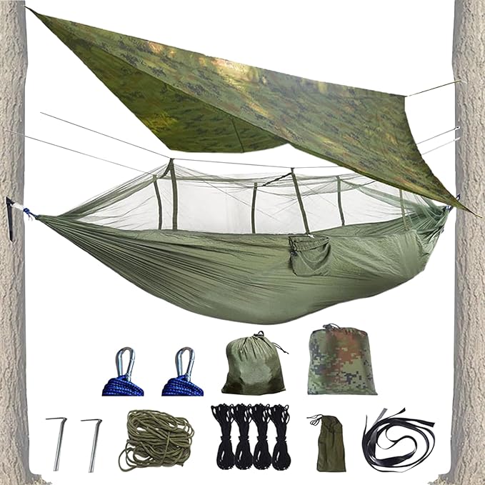 Camping Hammock Fly Net Keeps Out Fly Net Netting Waterproof Protective Mesh for Backpacking Backyard Garden Hiking Travel Fishing Patio Outdoor Outside
