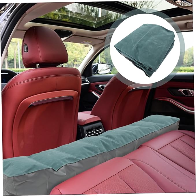VOSAREA Inflatable Car Travel Mattress Lightweight Rear Air Bed Durable Portable Camping Travel Bed for Car Models Comfortable Backseat Sleeping Pad Random Color
