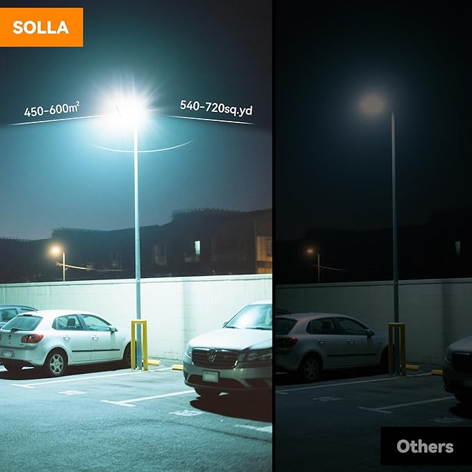 600W LED Outdoor Flood Light 60000LM Super Bright Stadium Light 6000K Daylight White IP66 Waterproof 3 Heads Adjustable Outdoor Floodlights for Backyard Parking Lot Stadium Field