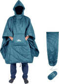 iClimb Hooded 3M Thinsulate Insulation Warm Camping Blanket Wearable Poncho Ultralight Compact