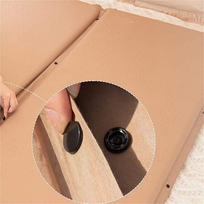 Outdoor Self-Inflating Mattress Camping Inflatable Sleeping Pad Splicable Ultralight Air Mat for Travel Hiking Picnic